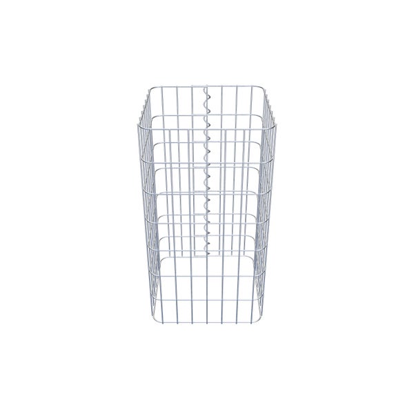 Gabionensäule 37 x 37 cm, MW 5 x 10 cm eckig - Höhe: 0,70 m