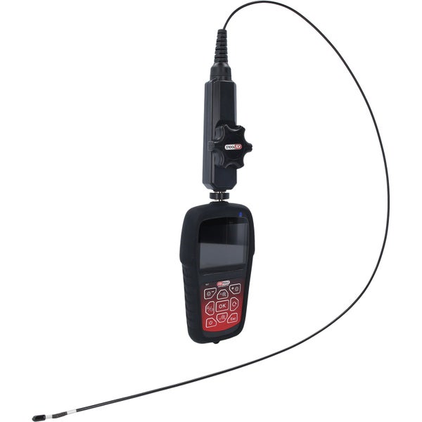 Rohrkamera mit flexiblem Kabel und Display