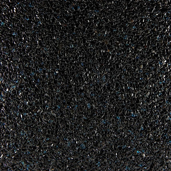 Terralith Glassteinteppich Vetro Mare Blu / Nero für 1 qm -außen-