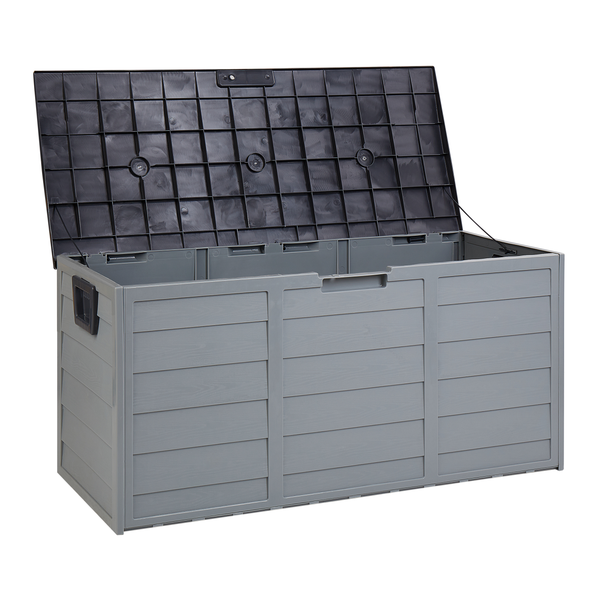 Aufbewahrungsbox LOCARNO 112 cm 50 cm Grau