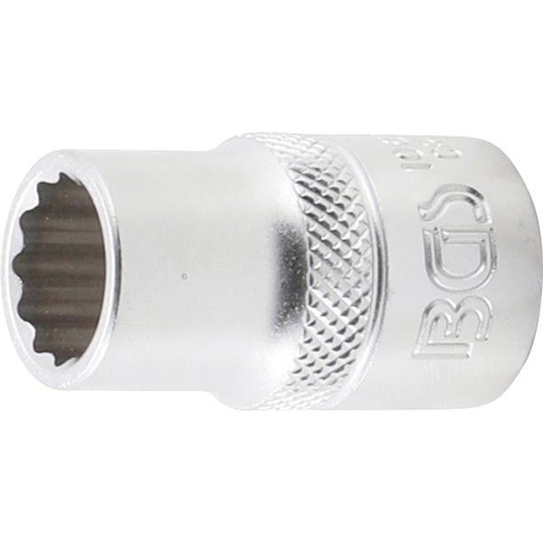 BGS Steckschlüssel-Einsatz Zwölfkant Antrieb Innenvierkant 12,5 mm (1/2) SW 13 mm - 10633