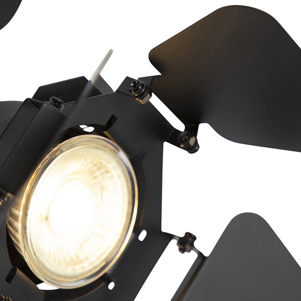 Scheinwerfer mit Abschirmklappen