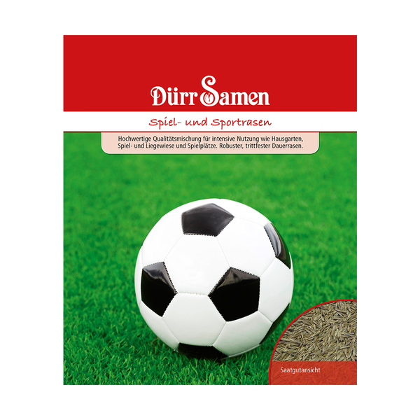 Spiel- und Sportrasen Saatgut von Dürr Samen