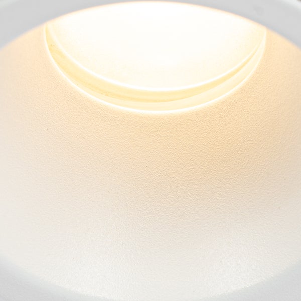 Set mit 6 Einbaustrahlern weiß GU10 35mm IP44 - Dept