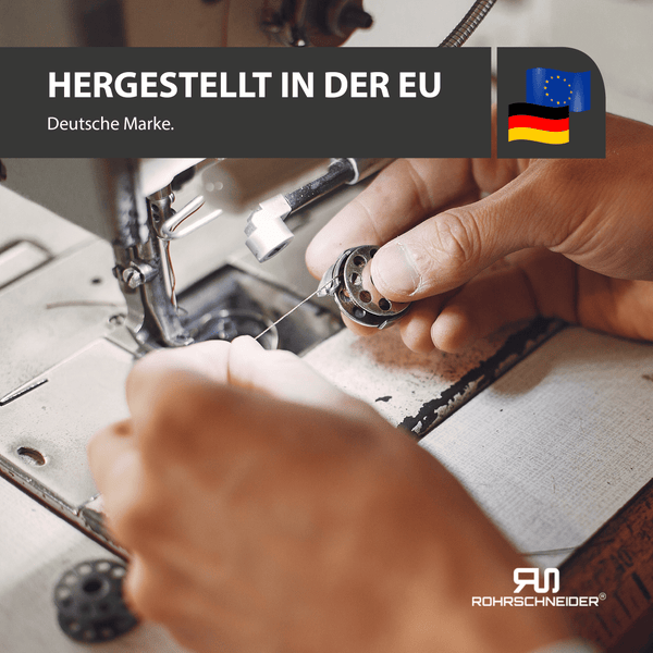Rohrschneider Wandmulde geflammt+ Kissen mit Füllung Cord breit dunkelgrau