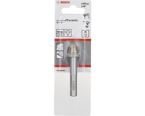 Diamanttrockenbohrer Standard for Ceramics 10 x 33 mm