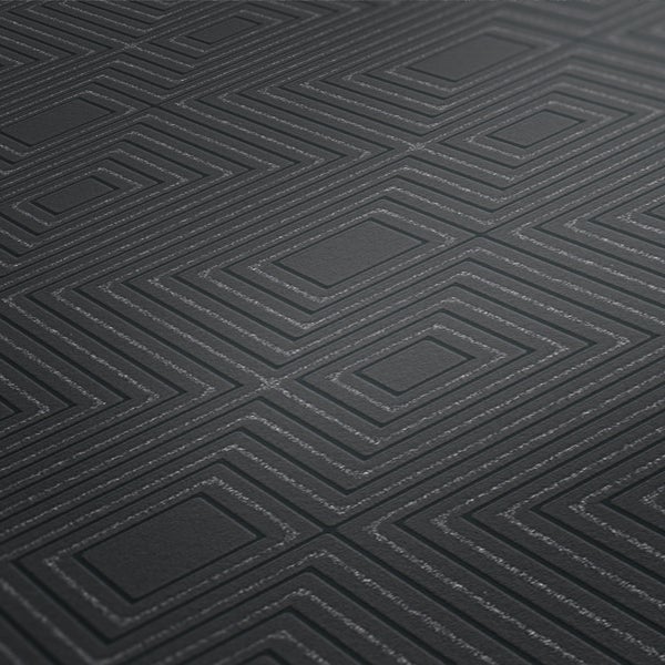 Tapete mit geometrischem Rautenmuster