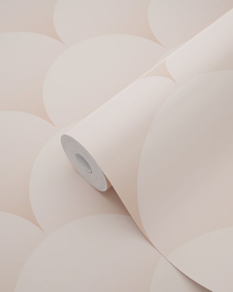 Rolle Tapete mit Kreisdesign