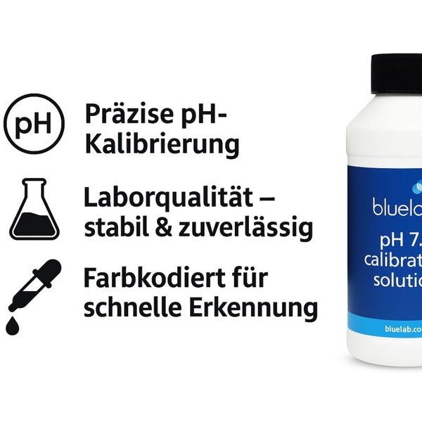 Bluelab pH 7.0 Kalibrierlösung mit Qualitätsmerkmalen
