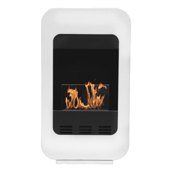 Ethanol-Tischkamin mit Flamme