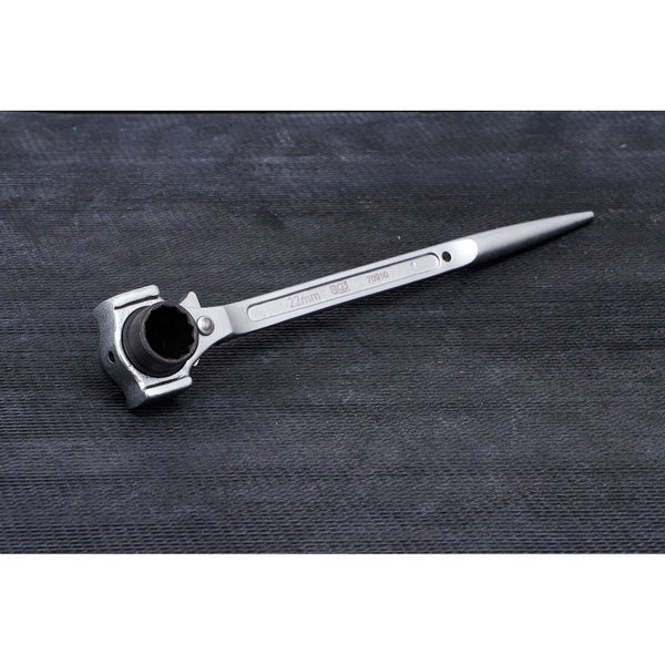 BGS Gerüstbauer-Knarre 3-in-1 SW 19 x 22 mm - 70910