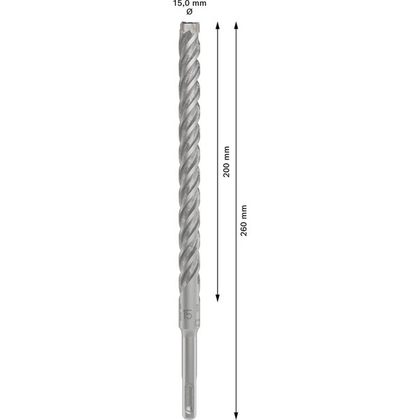 BGS Kraft Seitenschneider, 180 mm
