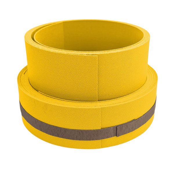 Gelbe Antirutschmatte auf einer Rolle