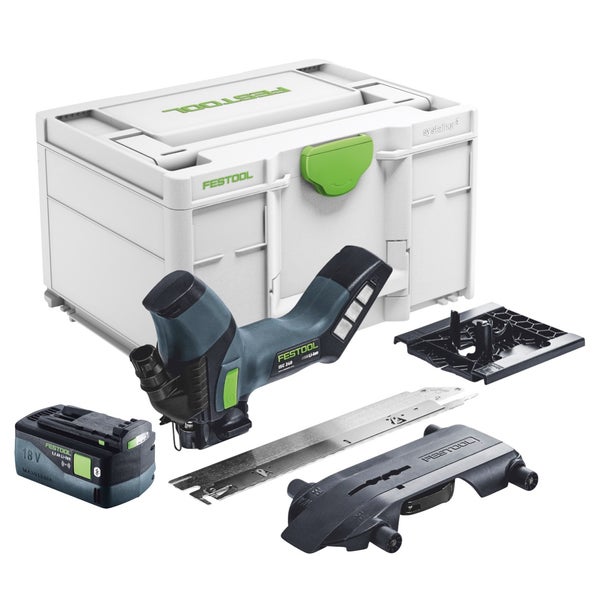 Festool ISC 240 EB-Basic Akku Dämmstoffsäge 18 V 240 mm + 1x Akku 5,0 Ah + Systainer - ohne Ladegerät