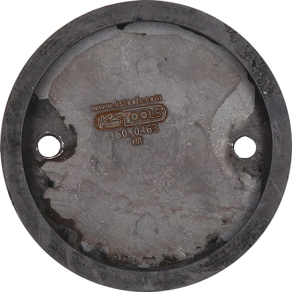 Schwarzer Gerätefuß aus Kunststoff