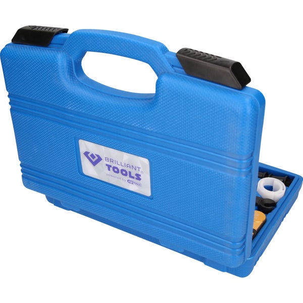 Brilliant Tools Werkzeugsatz im blauen Werkzeugkoffer