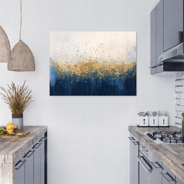Leinwandbild Abstrakt Glamour Modern Wohnzimmer 60x40 cm