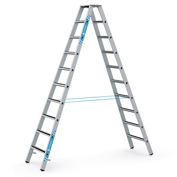 Aluminium Klappleiter mit Stufen