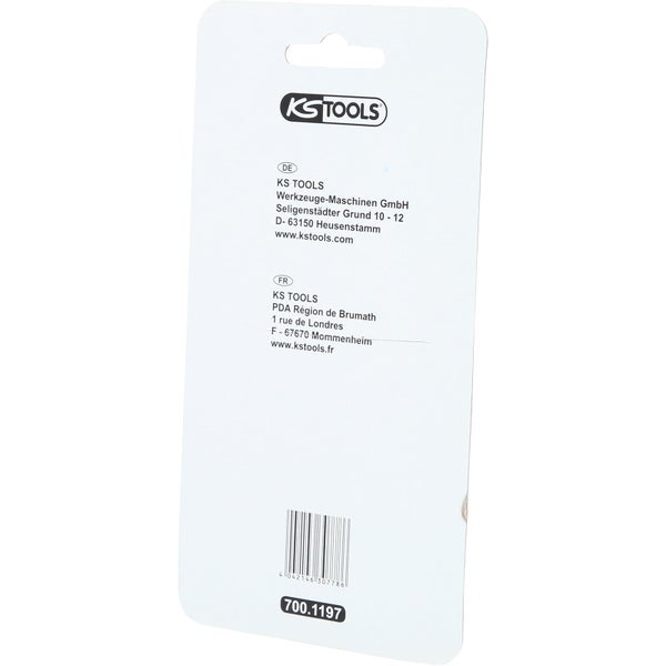 Zündkerzenbürste aus Metall mit Borsten