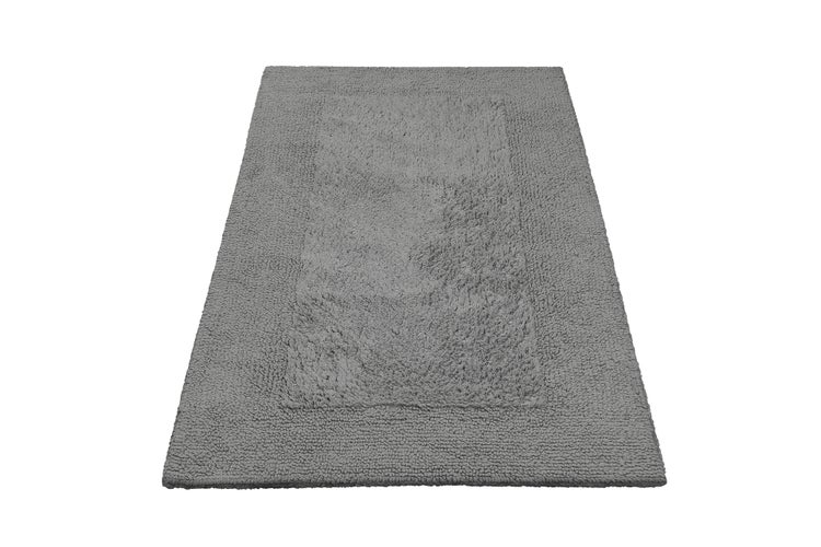 Badteppich Grau Finn WECONhome Basics 60x100 cm