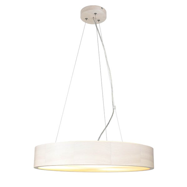 Hängelampe mit rundem Lampenschirm