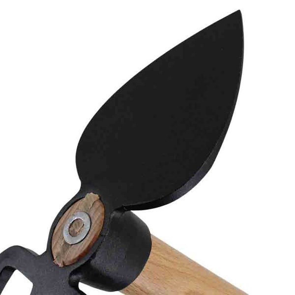 Doppelhacke (Stahl) mit Holzstiel - Herzform
