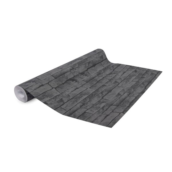 Vliestapeten Odysee Wand Schwarz