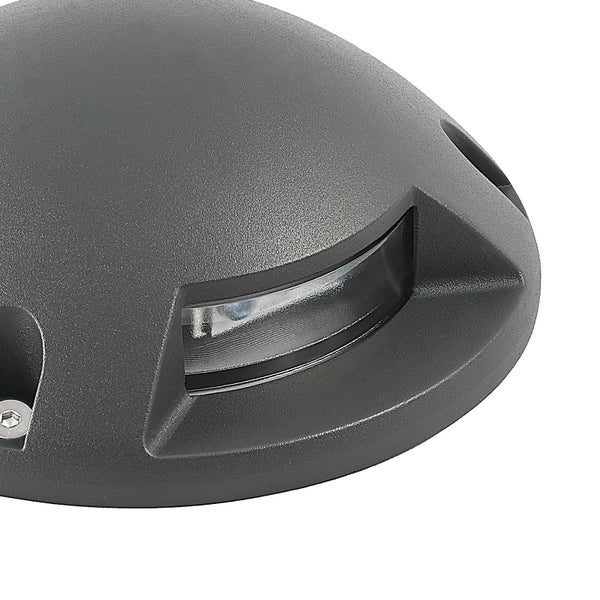 Lindby LED Außenleuchte Huban (wasserdicht (Modern) in Schwarz aus Aluminium (1 flammig, ) - Außenstrahler außen Spot für Garten Terasse Balkon & Haus