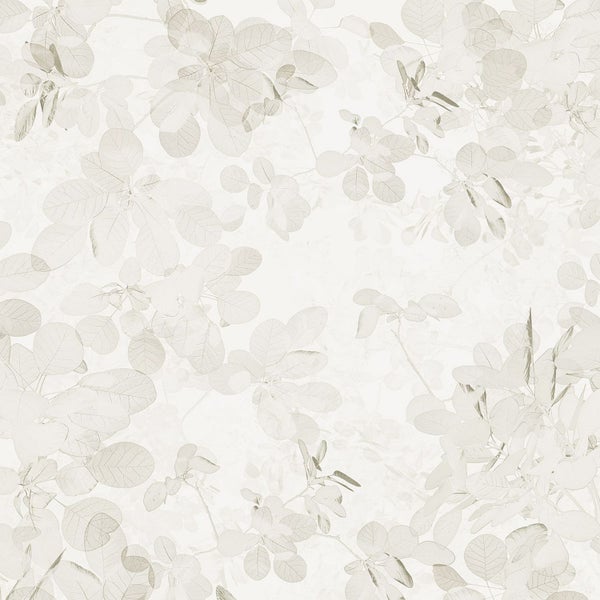 Tapete mit Blättermotiv