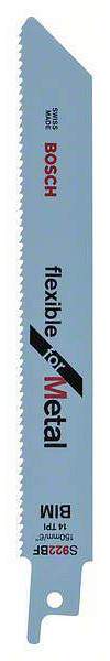 Bosch 50x Säbelsägeblatt S 922 BF Flexible for Metal