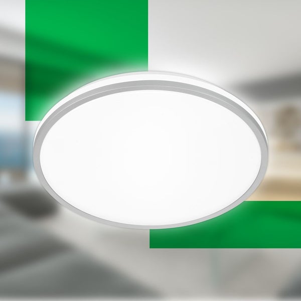 EEK A LED Deckenlampe Deckenleuchte Küche Flach Indirektes Licht Effizienz A