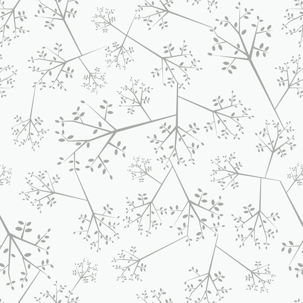 PVC-Wachstuchzweige – Weiß – 140 x 240 cm