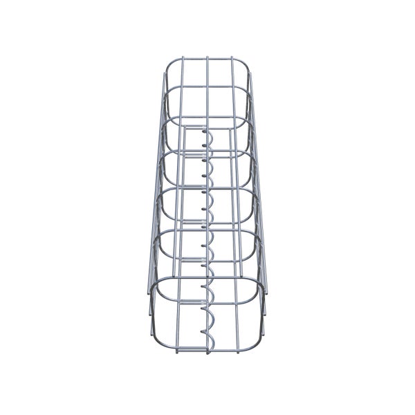 Gabionensäule 17 x 17 cm, MW 5 x 10 cm eckig - Höhe: 0,60 m