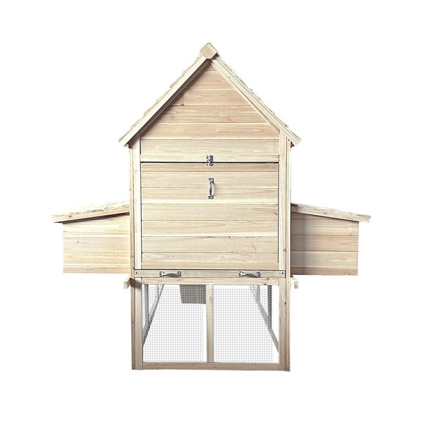 Home Deluxe Hühnerstall TANO – 310 x 150 cm | Großes, wetterfestes Holzgehege mit Auslauf