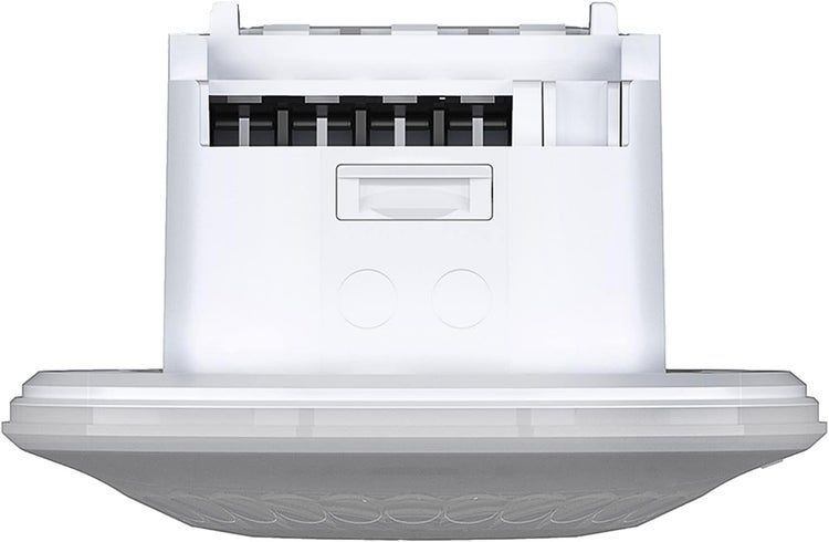 Theben 1030052 LUXA 103 S360-100-12 DE-UP WH I PIR I Passiv Infrarot Präsenzmelder I 360° Erfassungsbereich I 1 Kanal I Unterputz I Bis 400W LED I 230 V