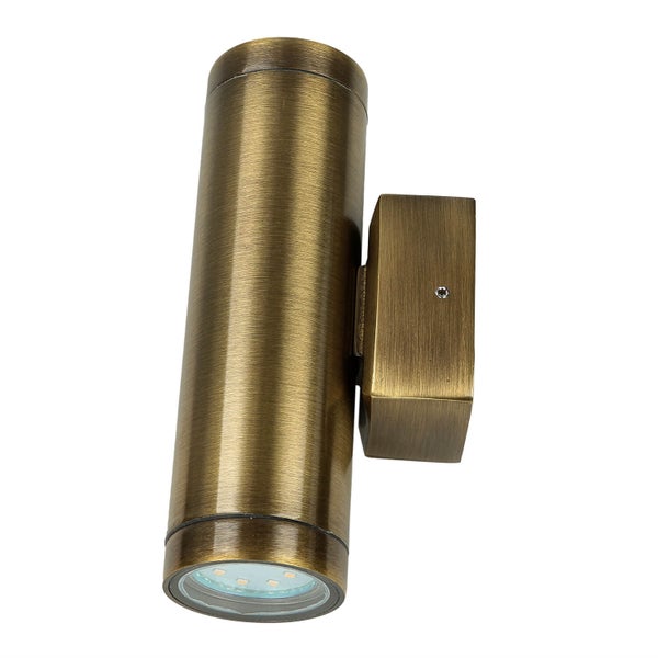 Zylinderförmige Wandleuchte für den Außenbereich