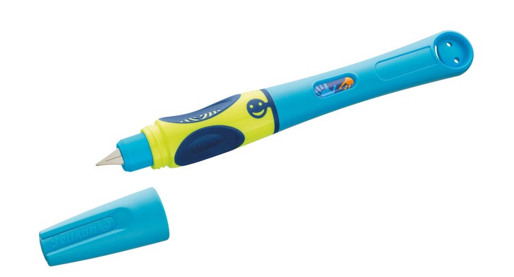 Pelikan Füller griffix® Neon Fresh Blue für Rechtshänder