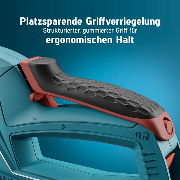 Novus Tools Handtacker J-50, Profi-Tacker aus Aluminium geeignet für Feindrahtklammern 6-14mm & Nägel 16mm 030-0449