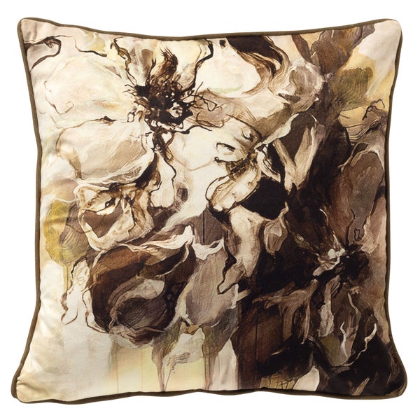 Dekokissen mit Blumenmuster