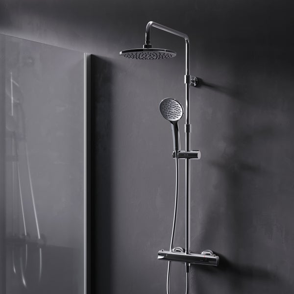 Duschsystem mit Kopf- und Handbrause