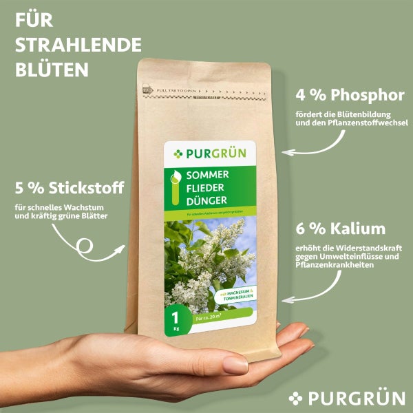 Purgrün Sommerflieder-Dünger 1 kg
