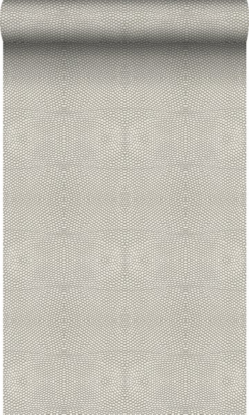 Origin Wallcoverings Tapete Tierhautmuster Taupe - 53 cm x 10,05 m - 347310