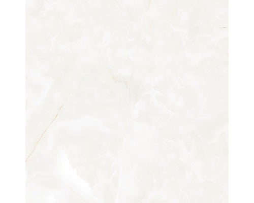Wand- und Bodenfliese Bianco Cristal 60x60 cm rektifiziert