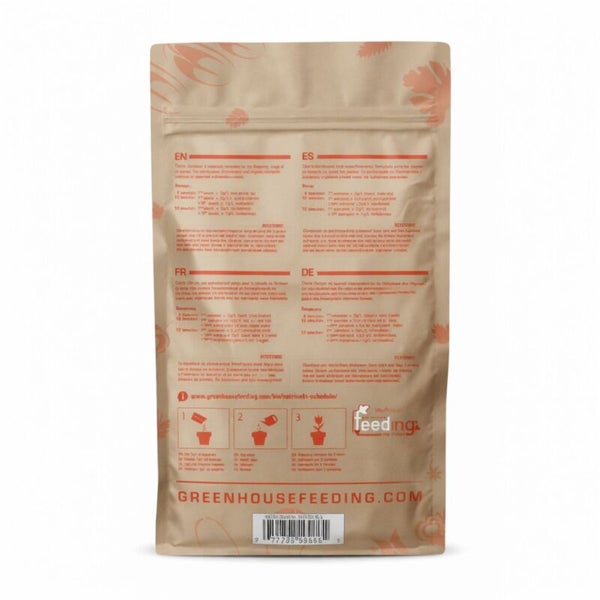 Verpackung Greenhouse Feeding Düngeplan