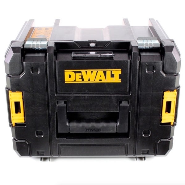 DeWalt 18 Volt Akku-Handkreissäge-Set mit zwei 5,0 Amperestunden Akkus, Ladegerät und TSTAK-Werkzeugkoffer.