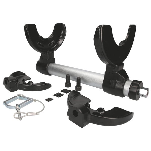 Federspanner-Set mit TÜV Süd Siegel, maximaler Belastung und unterschiedlichen Spannbereichen.