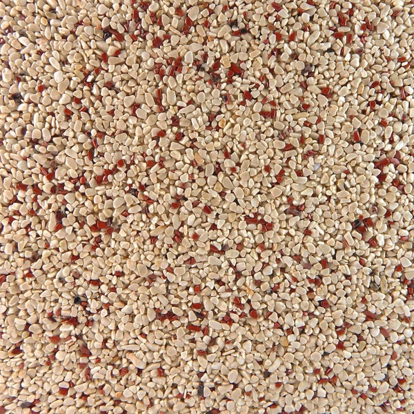 Terralith Edelsteinteppich WAND Jaspis / Crema für 1 qm