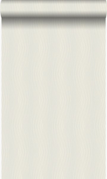 Origin Wallcoverings Tapete grafisches Muster Beige - 53 cm x 10,05 m - 347345