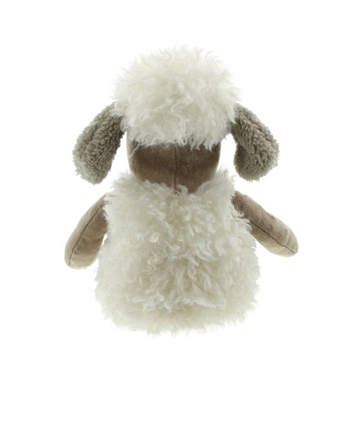 FRANK FLECHTWAREN | Türstopper Schaf, POLYESTER, Höhe 25 cm, Gewicht ca. 1 kg