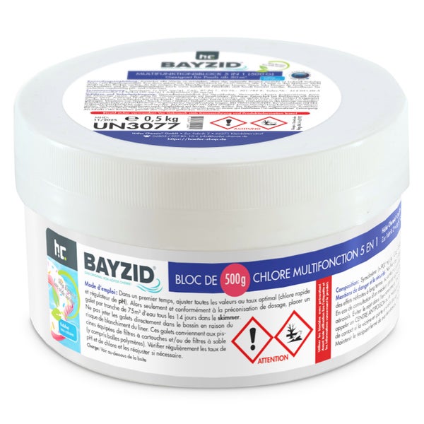 Bayzid Multifunktionsblock 5 in 1, geeignet für Pools ab 50 Kubikmeter